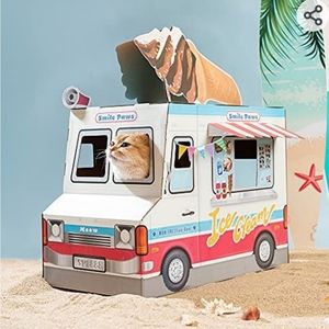 Hyde & EEK! Boutique Ice Cream Truck Cat Scratcher